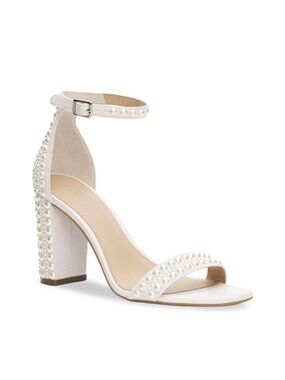 INC International Concepts Lexini Pearl Heels Size 11 NEW
